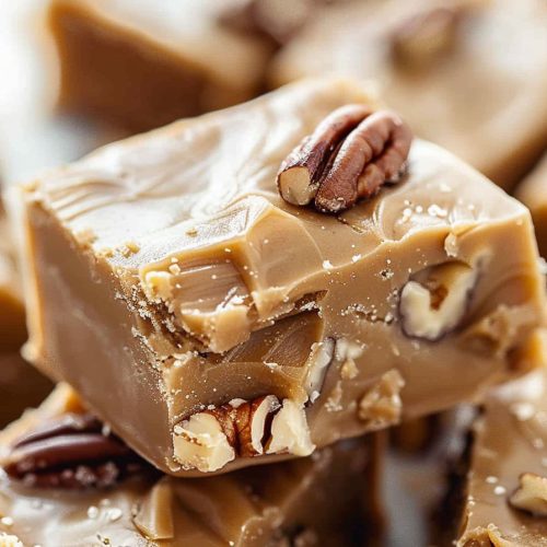 Butter pecan fudge