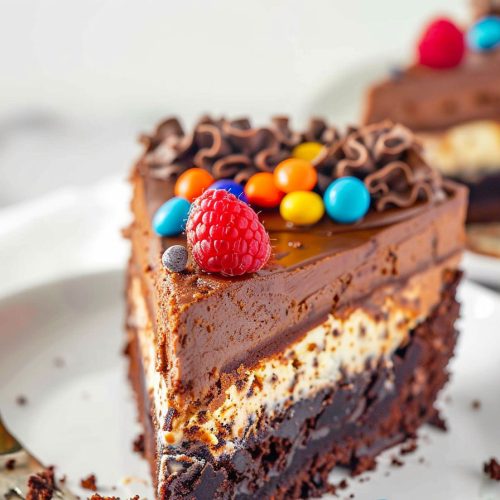 Cosmic Brownie Cheesecake