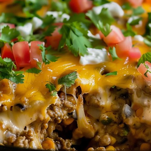 Creamy Burrito Casserole