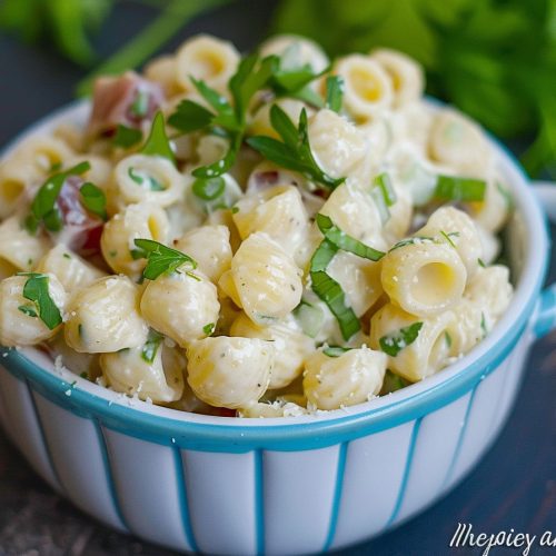 Creamy Parmesan Pasta Salad