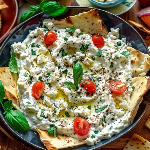 Garlicky Feta Dip