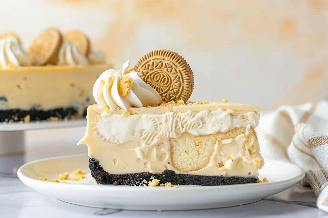 Golden Oreo Cheesecake