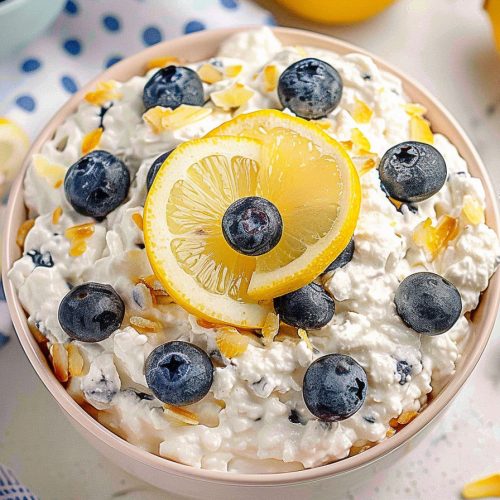 Lemon Blueberry Fluff