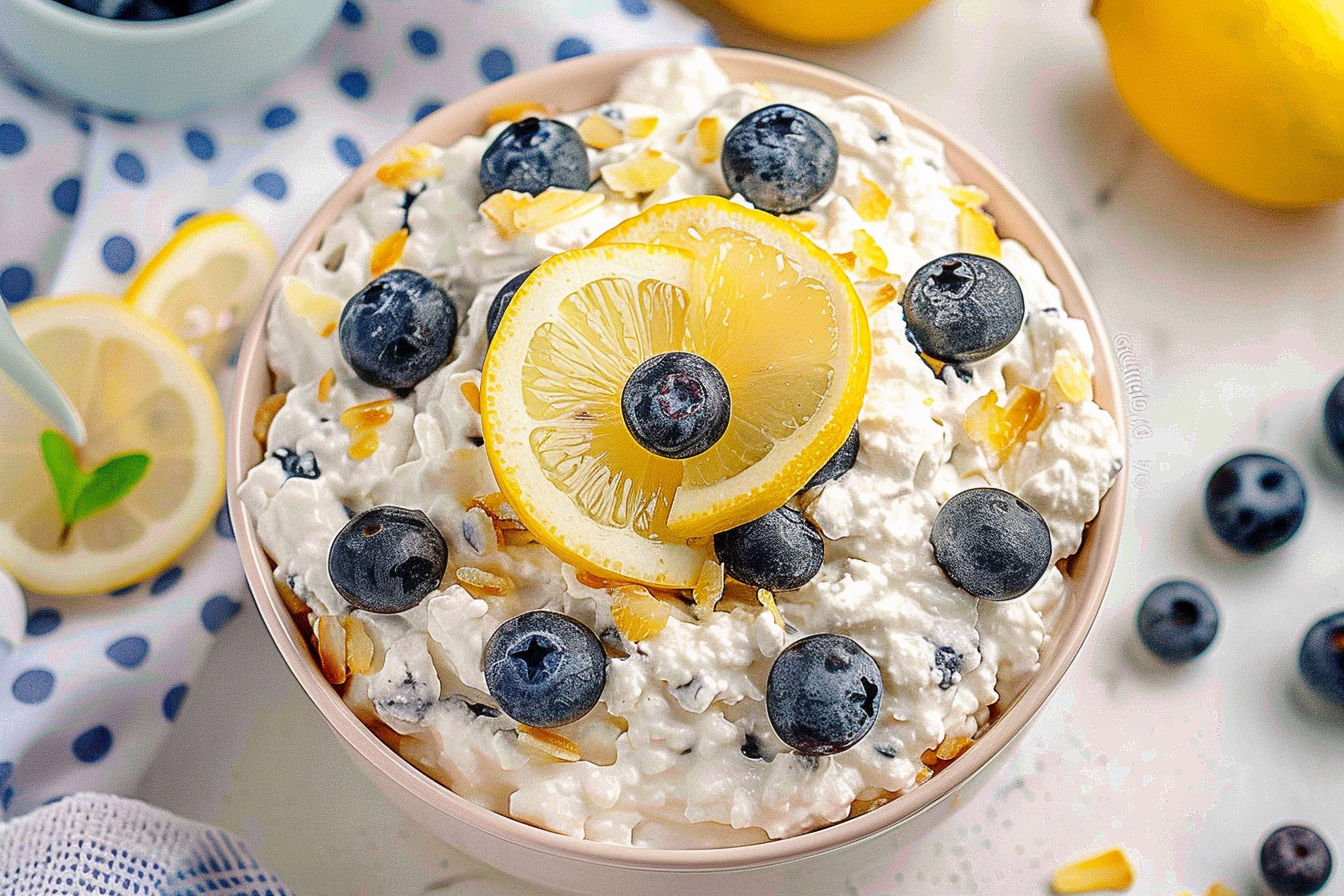 Lemon Blueberry Fluff