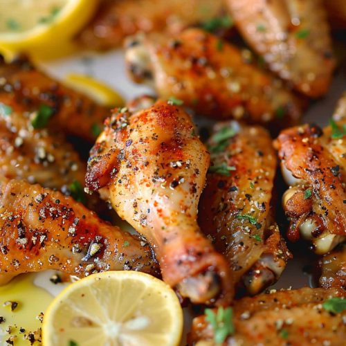 Lemon pepper wings
