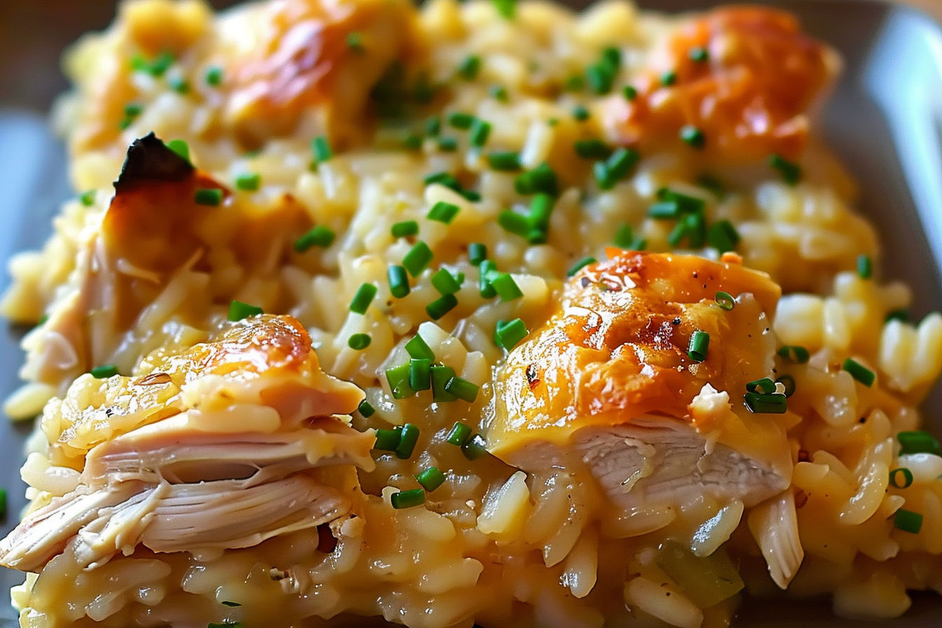 Mamaw’s Chicken and Rice Casserole
