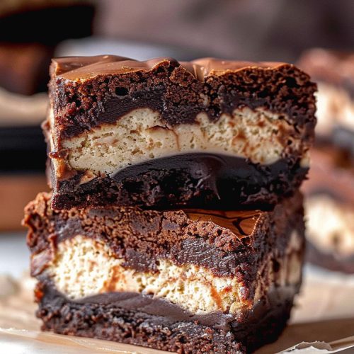 Mocha Cheesecake Brownies