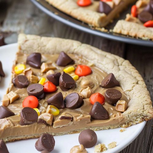 Peanut Butter Cookie Pizza