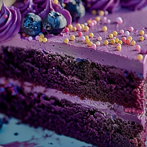 Purple Velvet Cake