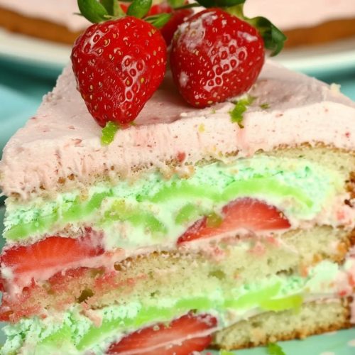 Strawberry Lime Cake