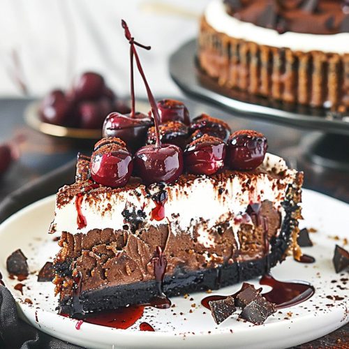 Black Forest Cheesecake