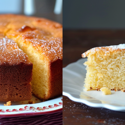 Flourless and Sugarless Stovetop Cake