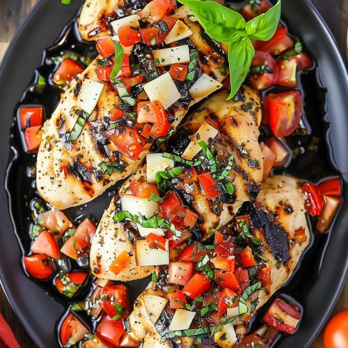 Easy Bruschetta Chicken