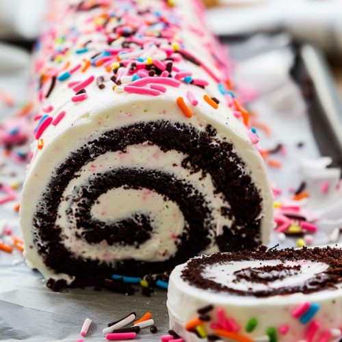 Ice Cream cake roll