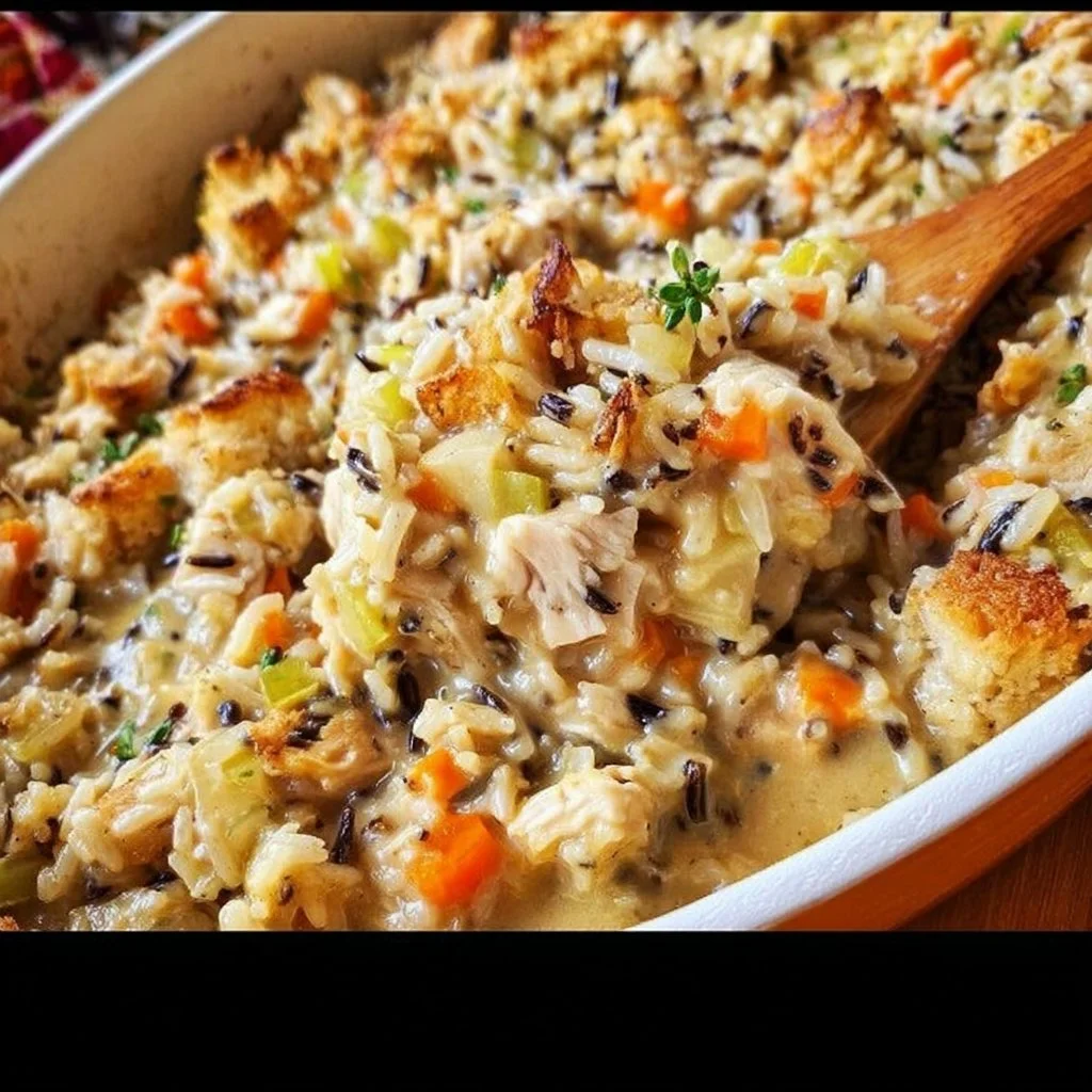 Chicken Wild Rice Casserole Recipe