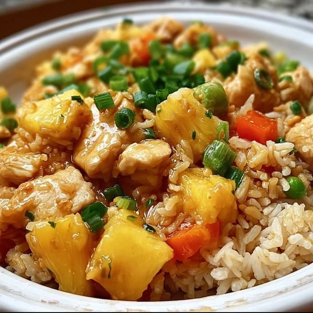 Pineapple Chicken Rice