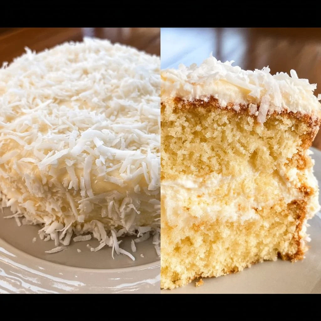 Easy Coconut Cake
