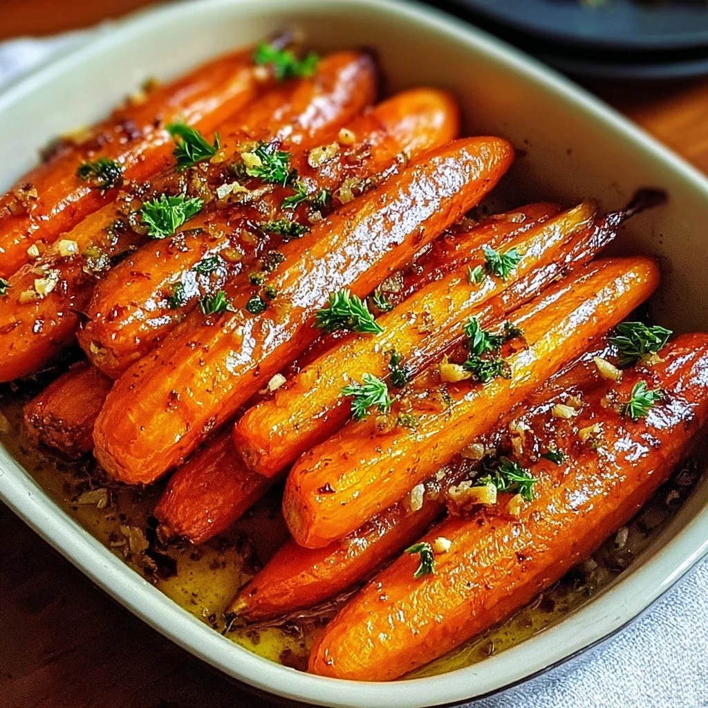 Maple Dijon Roasted Carrots