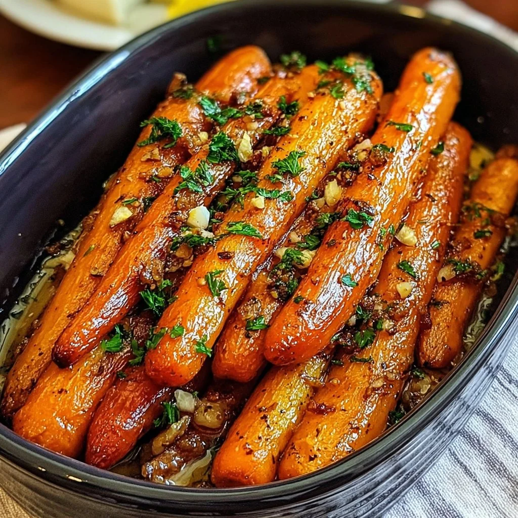 Maple Dijon Roasted Carrots